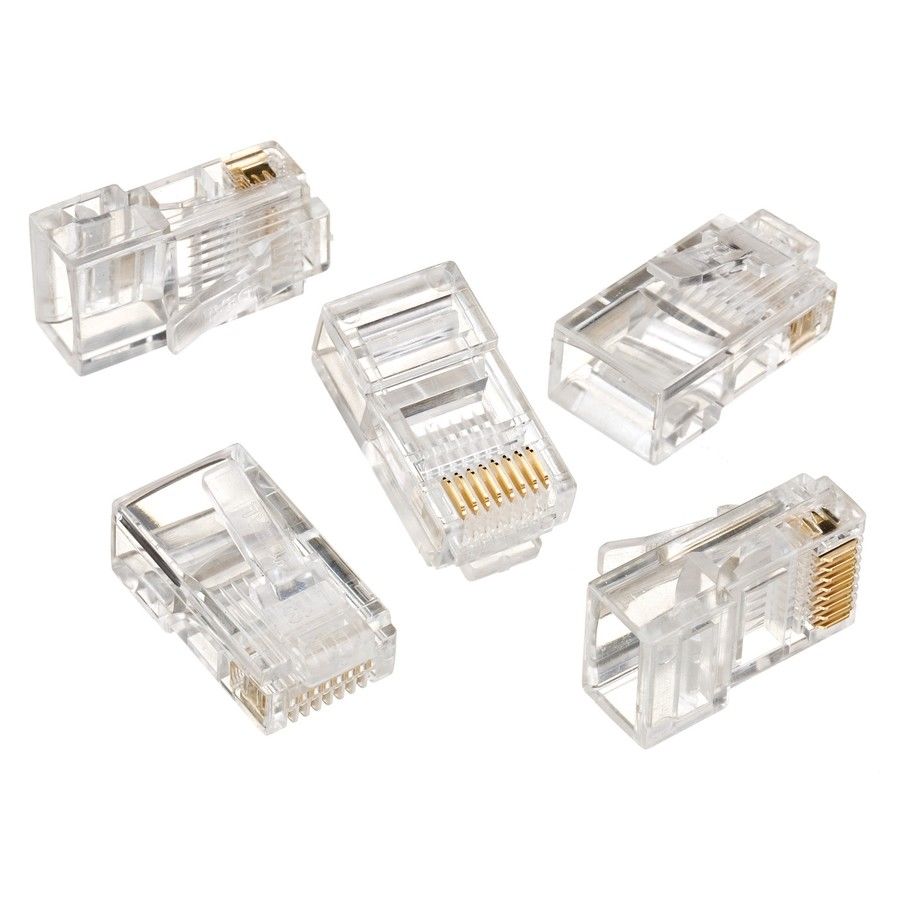 RJ45 Connector Plugs - 140 Pack - Great Prices