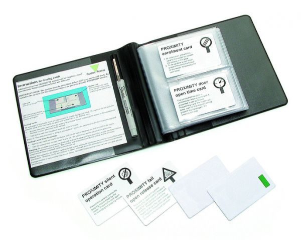 Paxton 830-010G Proximity 10 card pack – Green | Securetronics