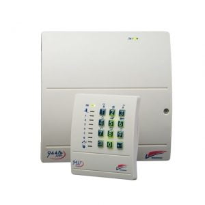 Scantronic 9448 Wired Burglar Alarm LED PRO Kit QUAD PIR Speech Dialler 