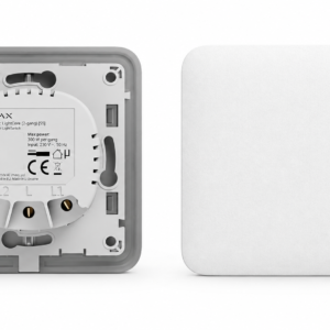 Ajax LightSwitch 1-Gang Complete Bundle - AJAX-LS1G-WH-KIT (63114 + 52146)