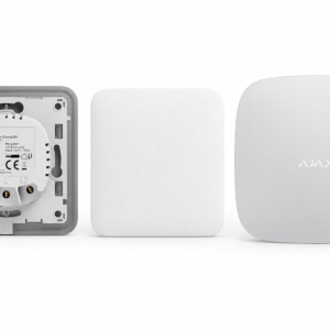 Ajax Smart LightSwitch 1-Gang Starter Kit - AJAX-LS1G-WH-HUB-KIT (63114 + 52146 + 34721)